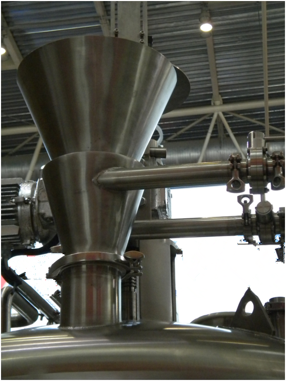 WEMAC Beer making equipment grain material water mixer for beer mash  brewing system